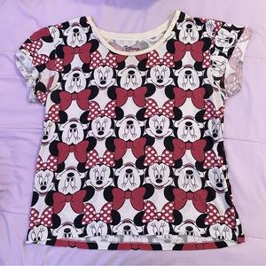 minnie mouse head all over print EUC